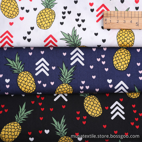 Printed Woven 100%Cotton Poplin Fabric for Women